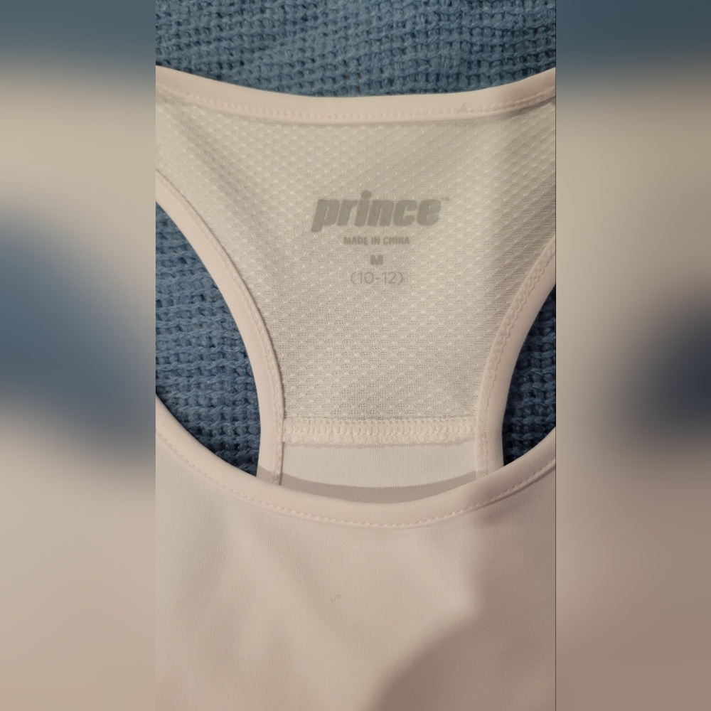 Prince White Sports Tank Dress (Gitls Match Dress) Size 10-12